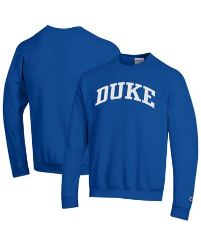 Champion Men's Royal Duke Blue Devils Basic Arch Fleece Pullover Sweatshirt