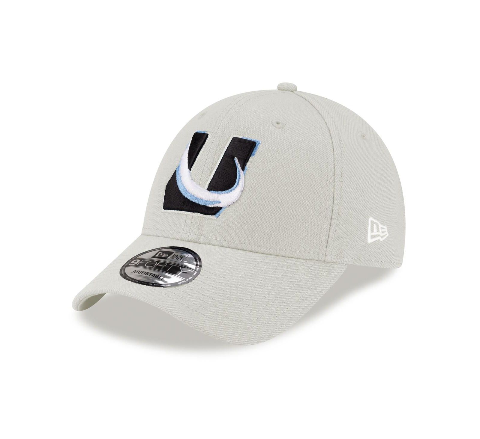 Мужская регулируемая кепка New Era Cream Utah Mammoth 9FORTY