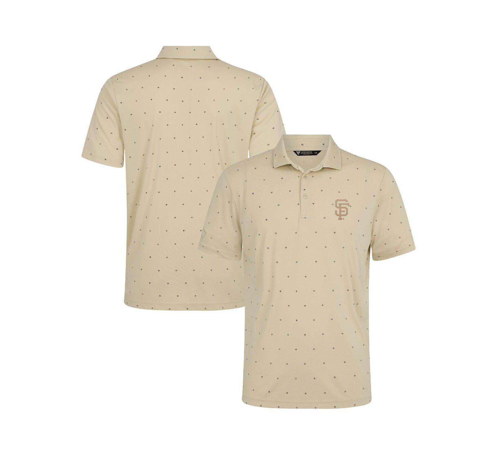 LevelWear Мужское поло Vision San Francisco Giants Cream