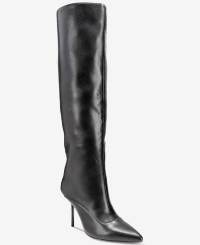 AAJ By Aminah Women's Isabella Tall Shaft Dress Boots