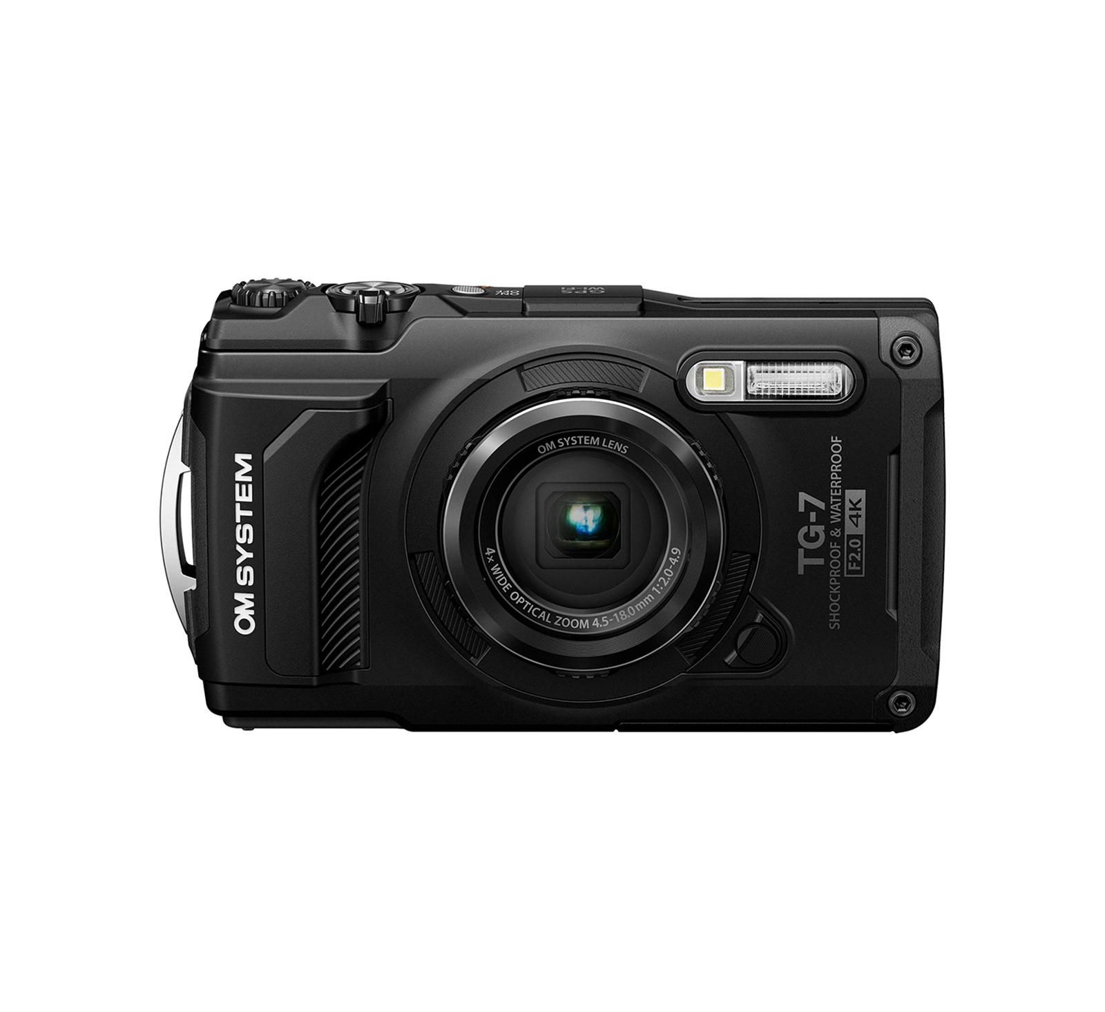 Om System Tough TG-7 4K Waterproof Digital Camera