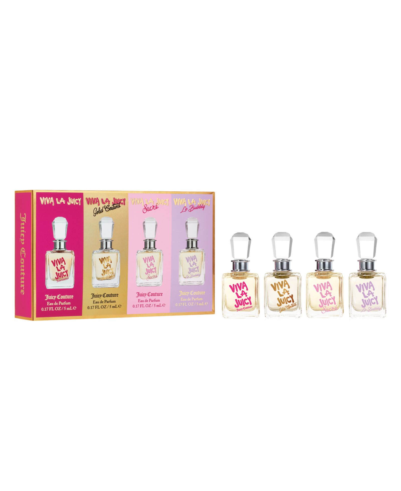 Juicy Couture Набор парфюмерии Viva La Travel Size Eau De Parfum, 4 шт