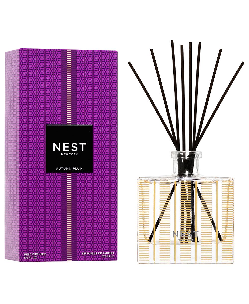 NEST New York Plum and Cinnamon Reed Diffuser, 5.9 oz.