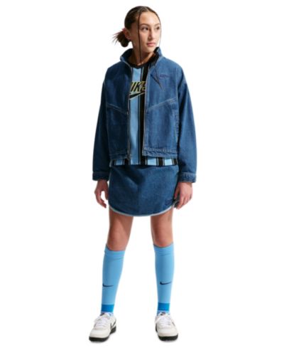 Nike Детская джинсовая куртка Windrunner Oversized