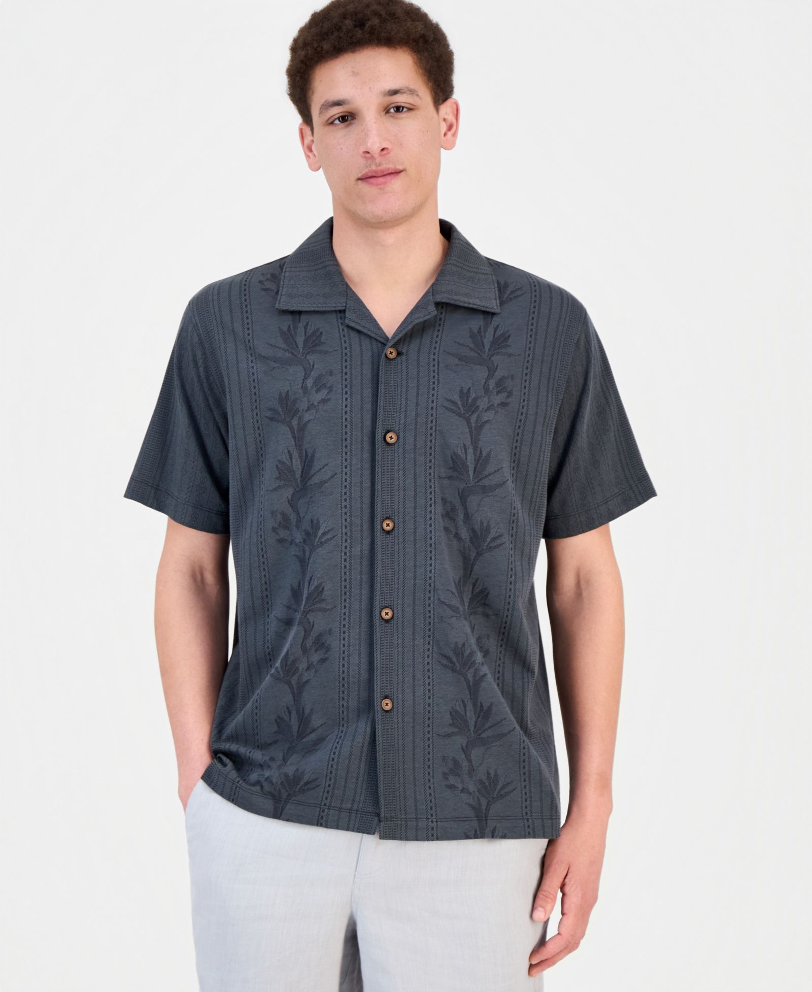 Tommy Bahama Men's Palm Fresco рубашка Classic-Fit