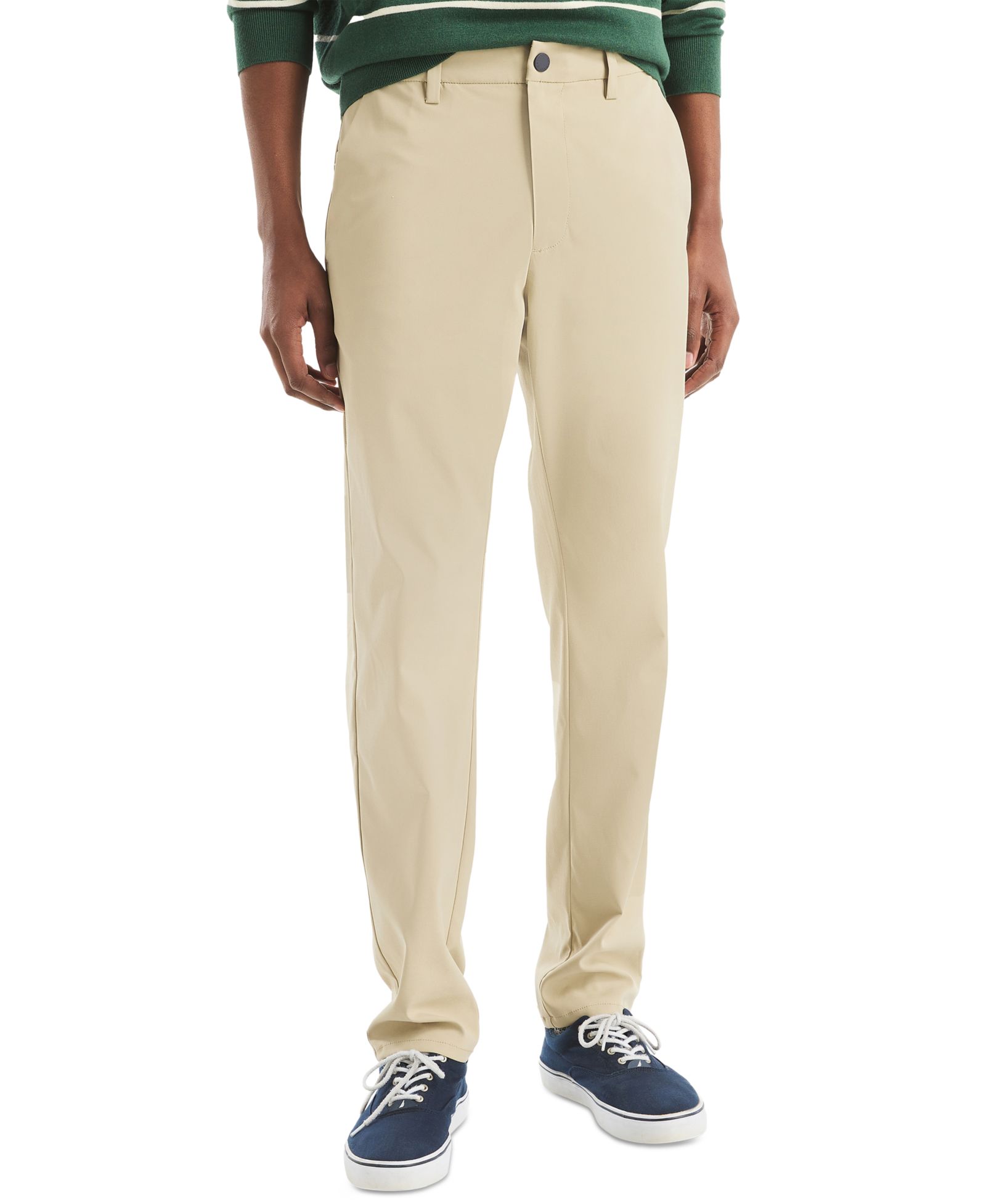 Nautica Men's Flat-Front Performance Pants