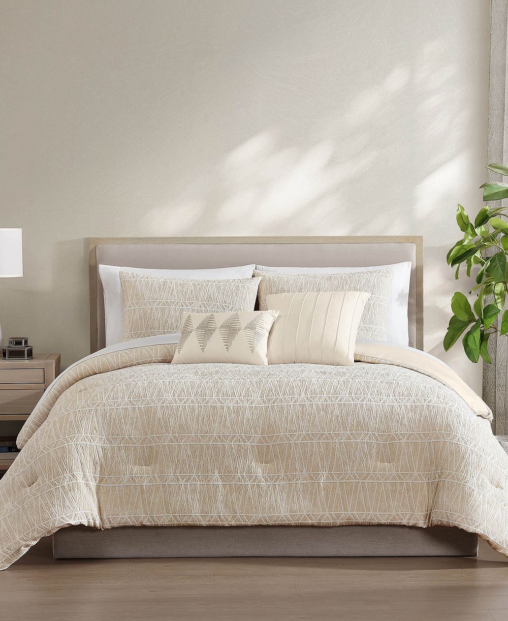 Комплект постельного белья Macy's Wells Geometric 9-Pc., King