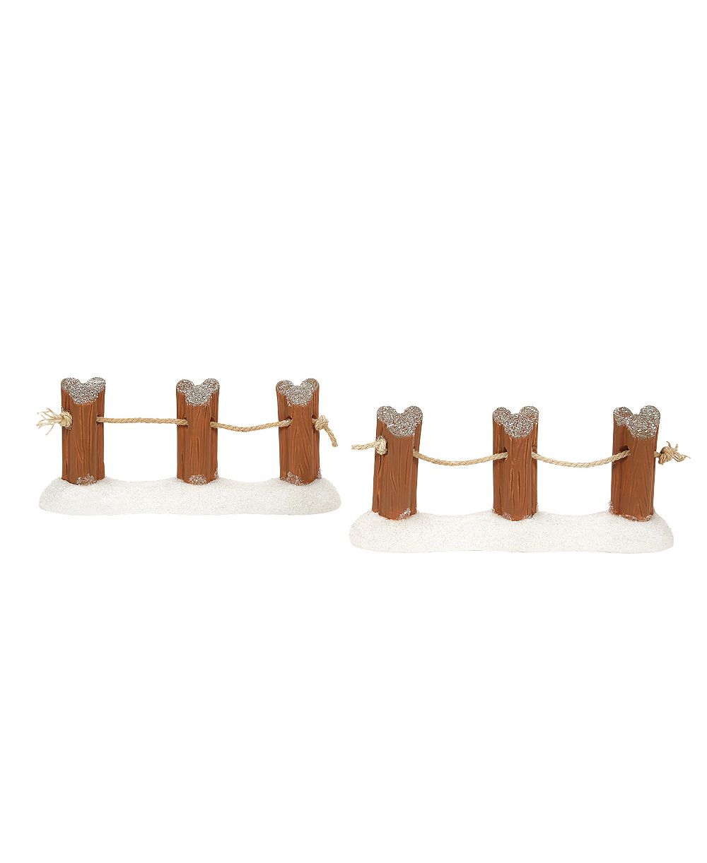 Department 56 Disney Village Wharf Fencing, набор из 2 шт