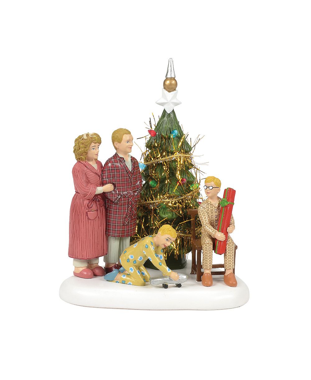 Department 56 аксессуар для деревни The Family Opens Their Gifts