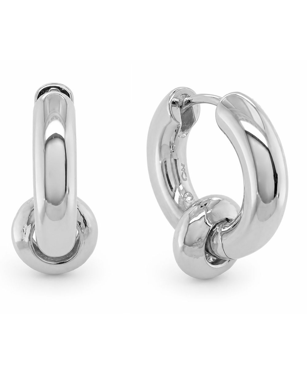Серьги-кольца And Now This Ring Hinge Hoop