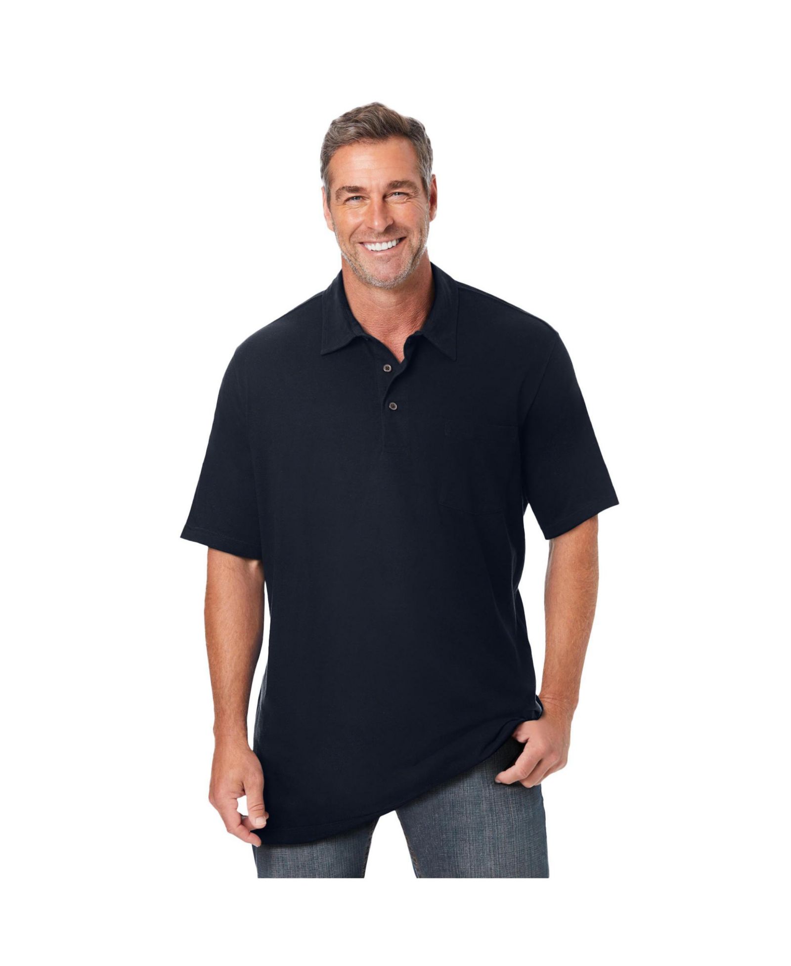 KingSize Men's Ultra-Lightweight Polo