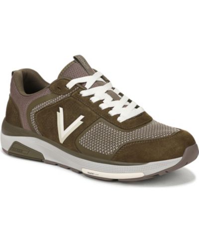 Dark olive knit/suede
