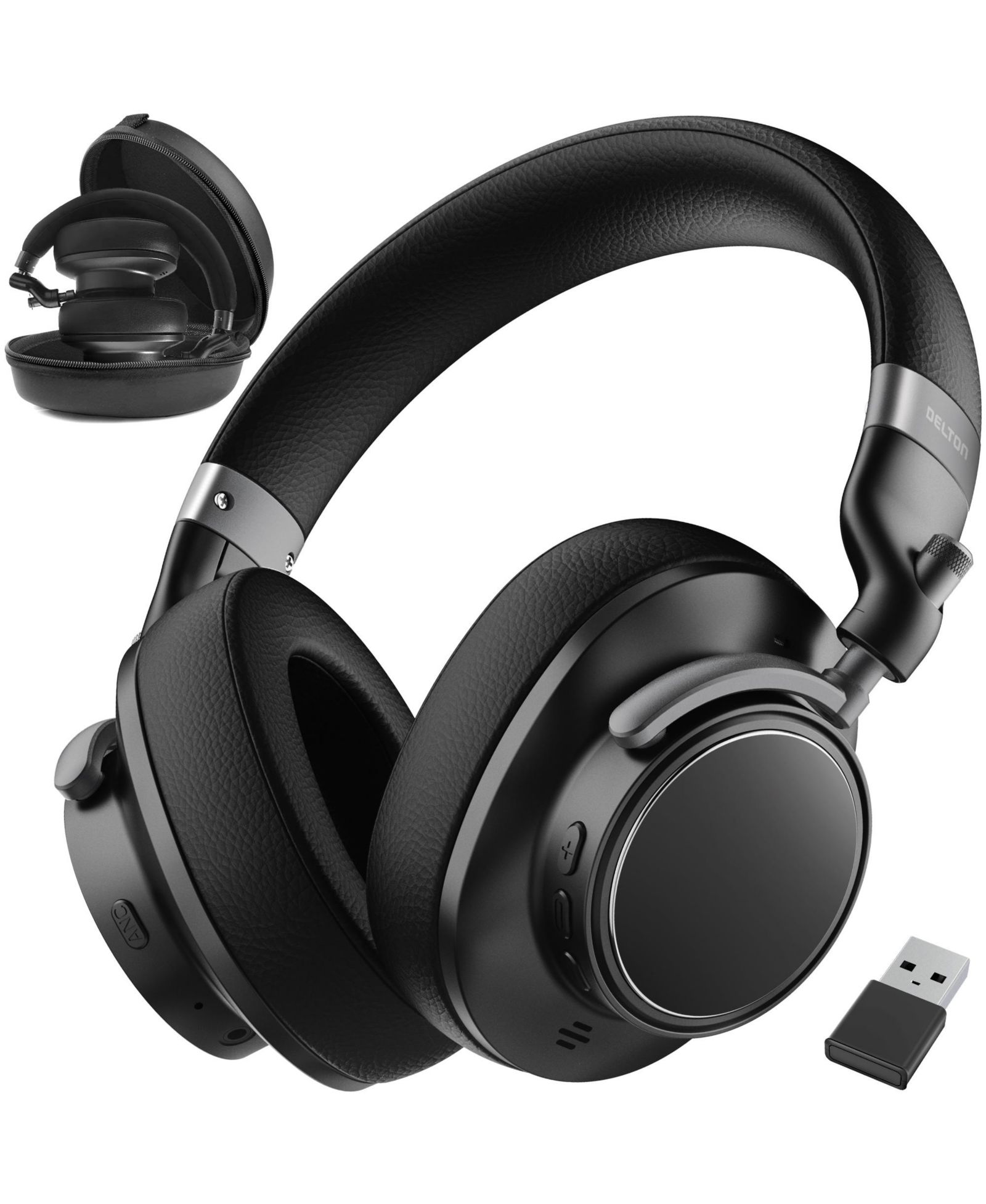 Delton M201 Wireless Noise-Cancelling Over-Ear Headphones