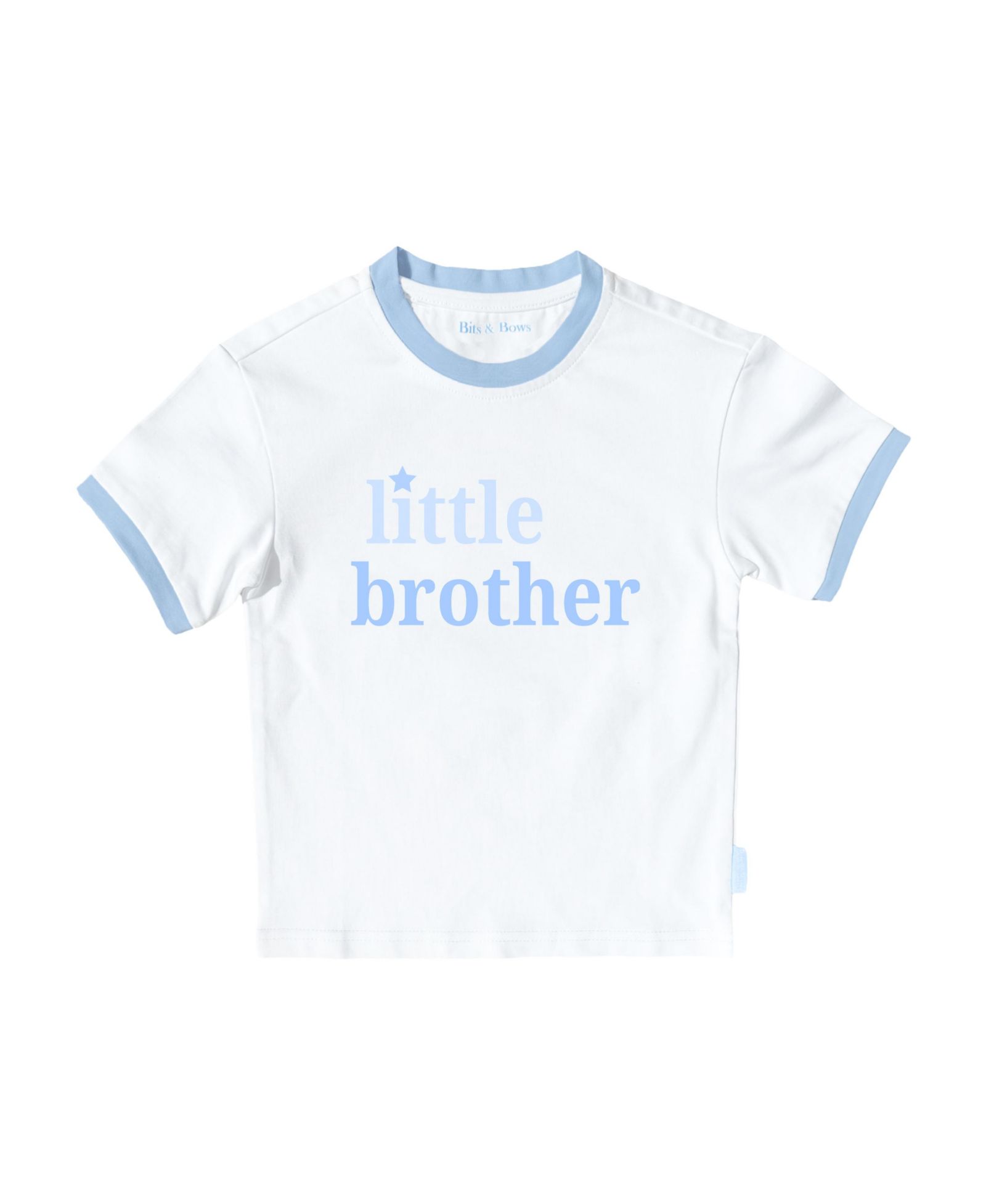 Детская футболка Bits & Bows Boys Little Brother Crewneck