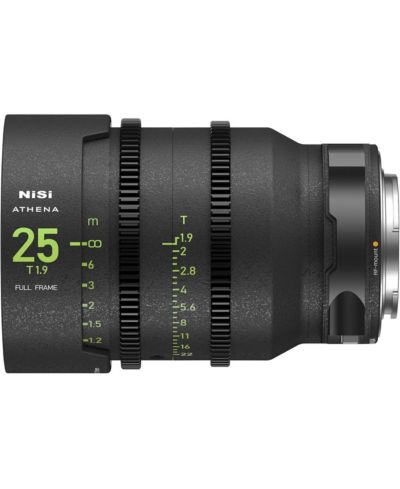 Nisi Athena Prime 25mm T1.9 Full-Frame Drop-in Filter Mount Cinema Lens, Canon RF Mount