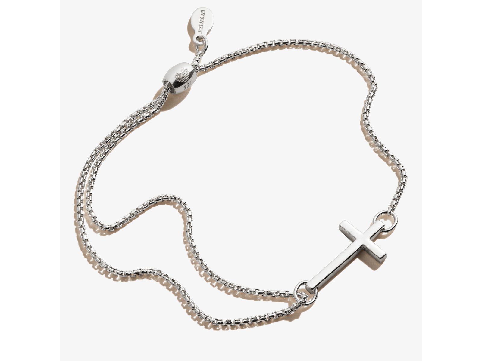 Cross Pull Chain Bracelet