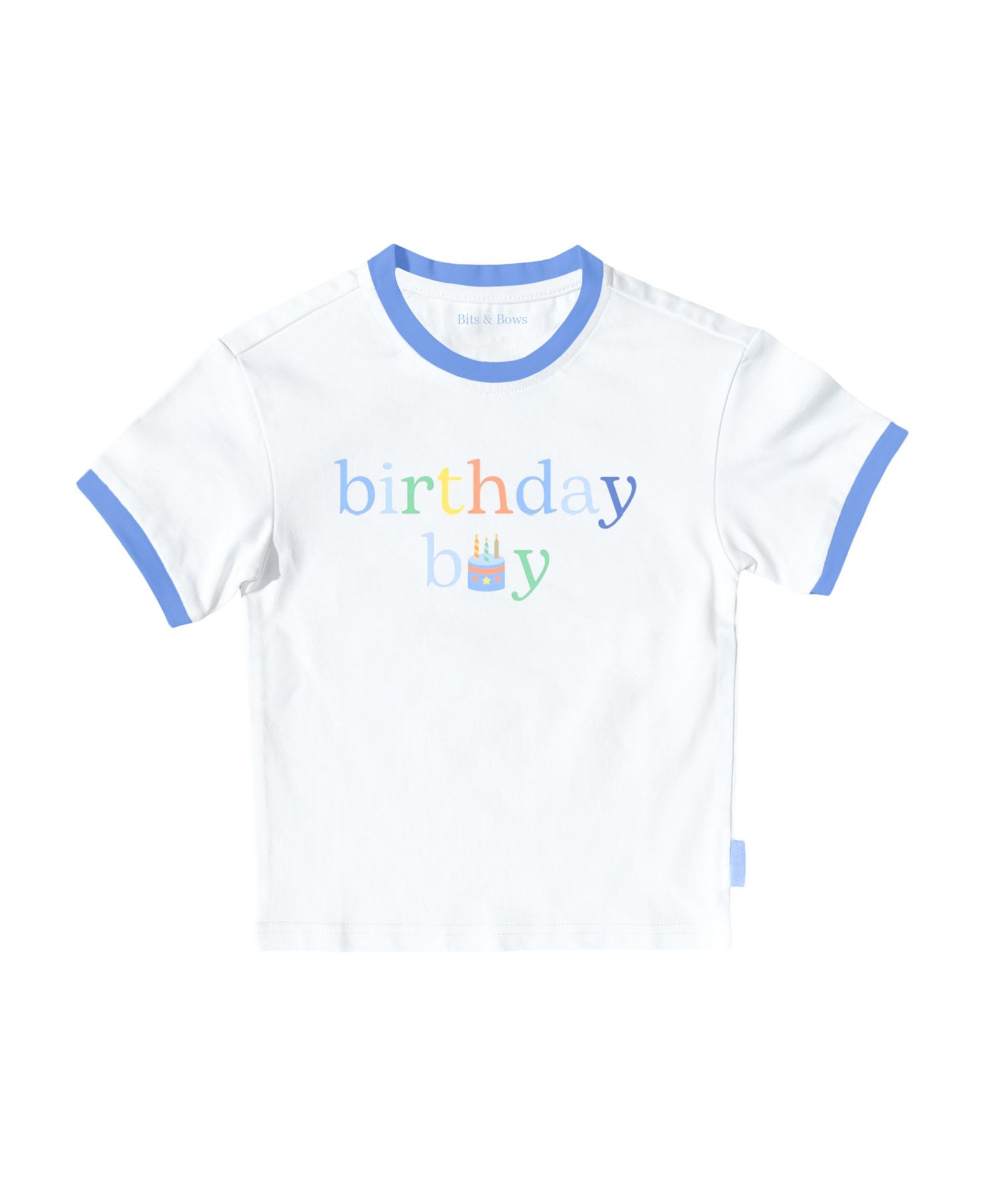 Bits & Bows Boys Birthday Boy Crewneck T-Shirt