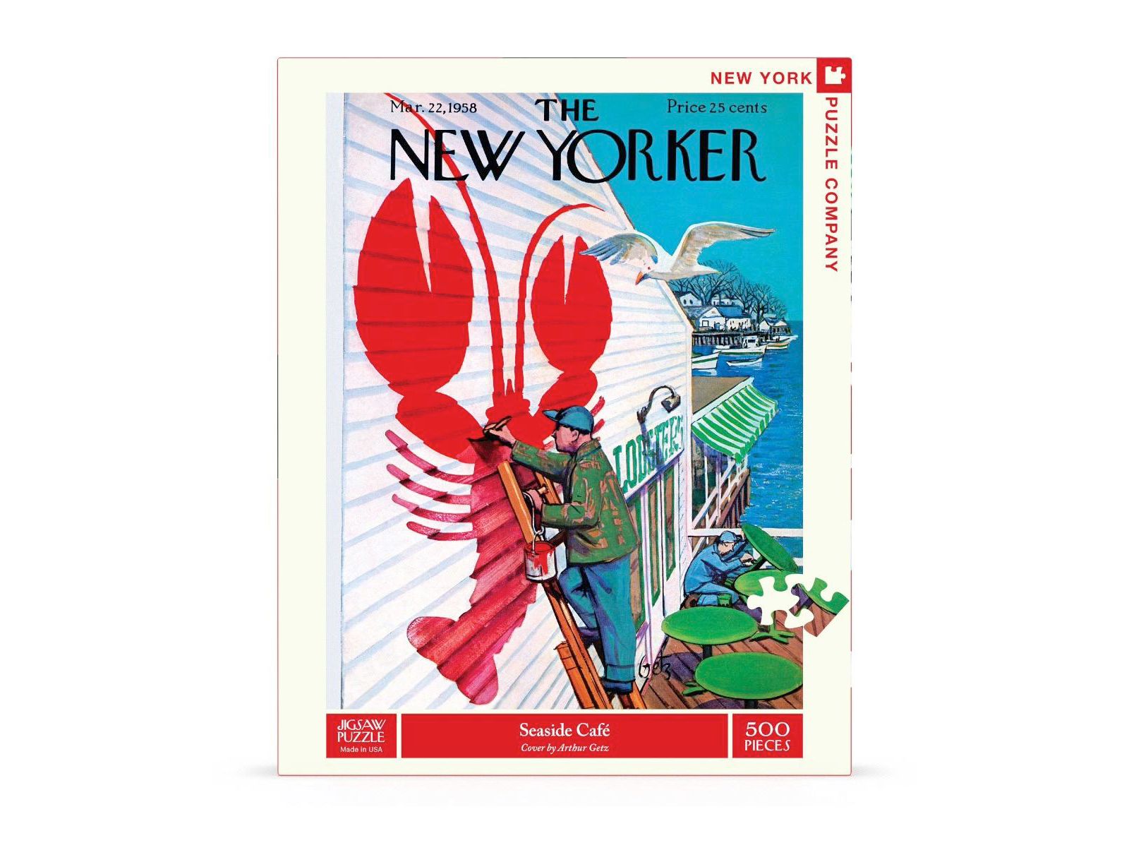 Пазл New York Puzzle Company Seaside Cafe, 500 деталей