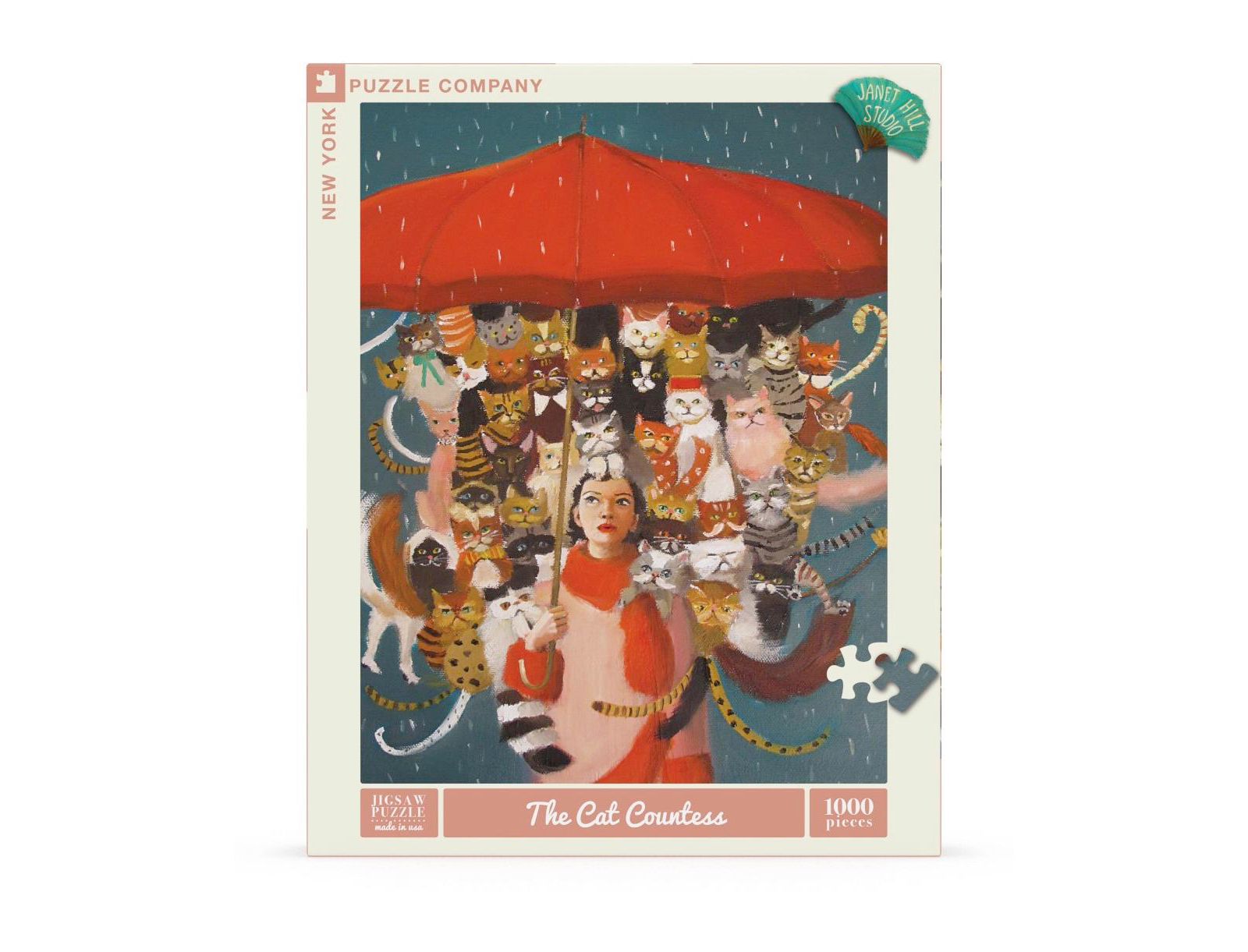 Пазл New York Puzzle Company The Cat Countess, 1000 деталей
