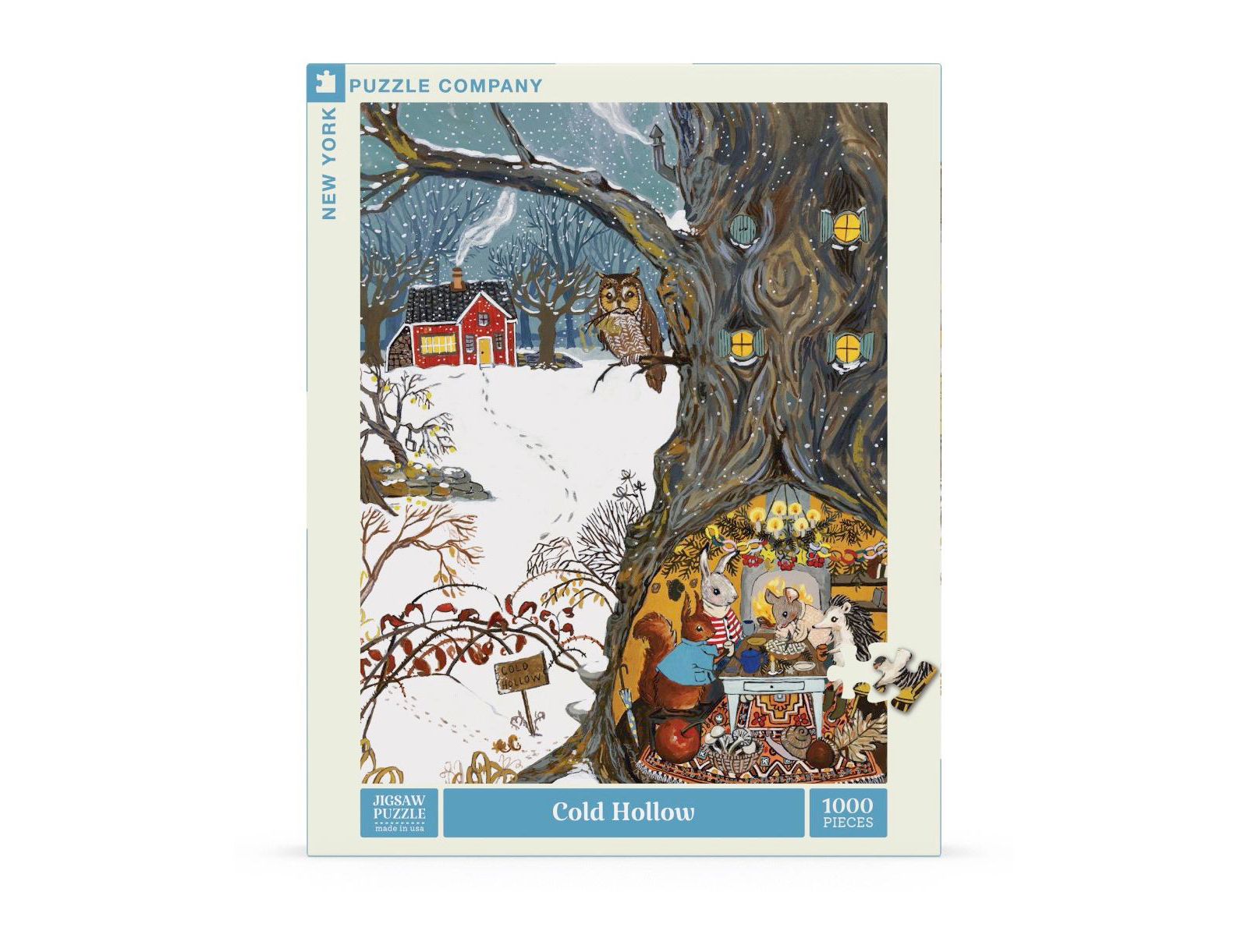 New York Puzzle Company Cold Hollow пазл 1000 деталей