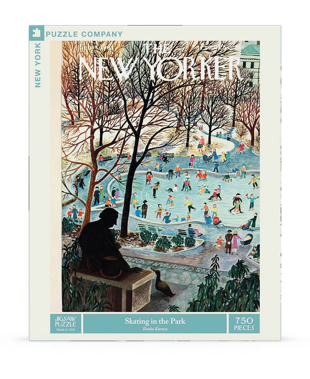 Пазл New York Puzzle Company Skating in the Park 750 Piece