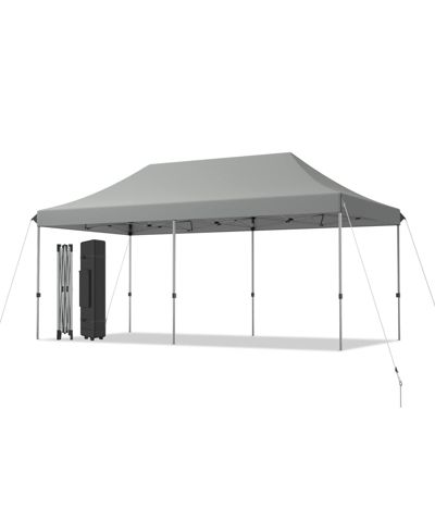 Складной солнцезащитный навес Mecale Heavy Duty с сумкой для переноски, 10 x 20 Feet