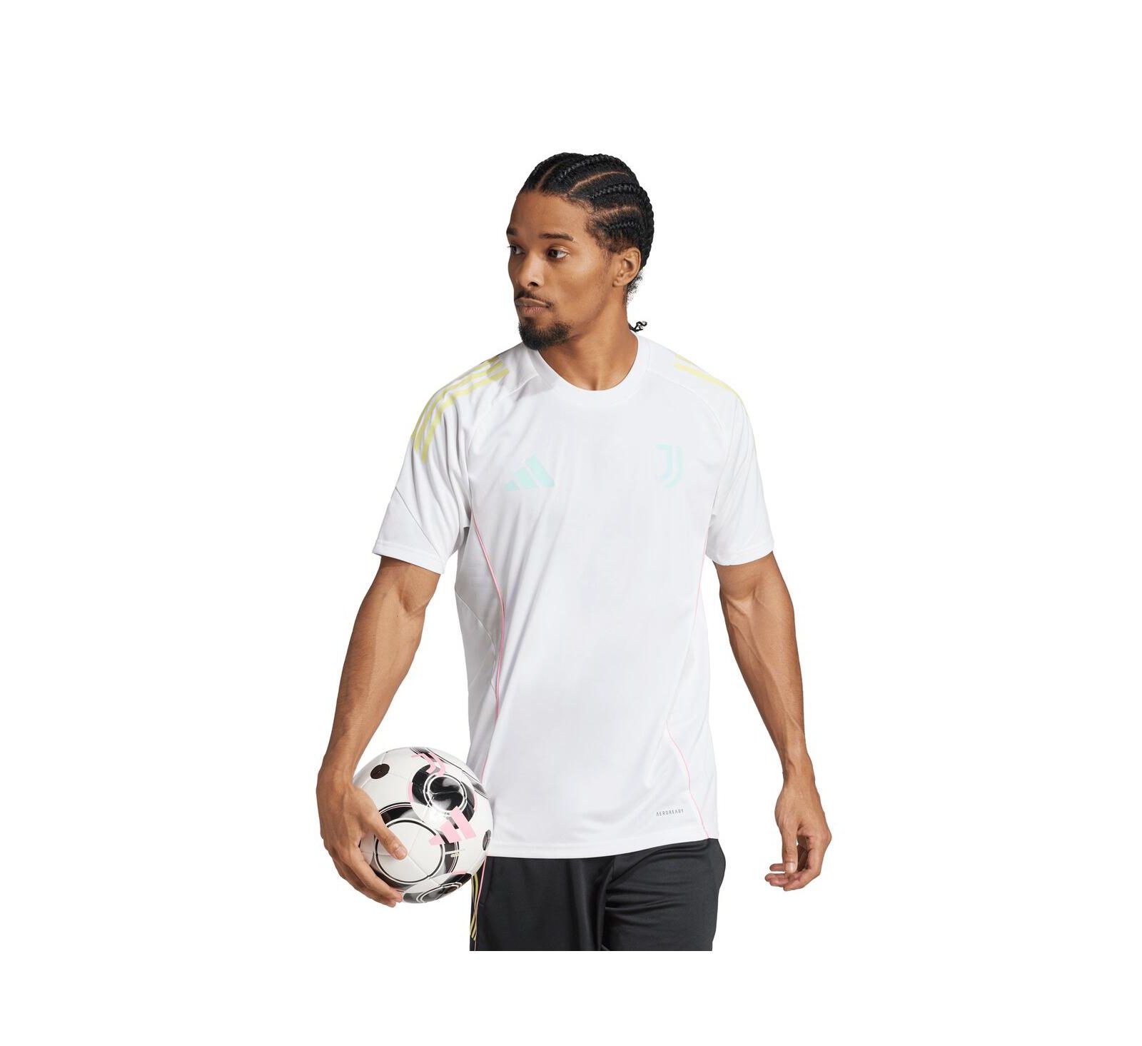 Adidas Men's White Juventus 2025/26 AEROREADY Training jersey