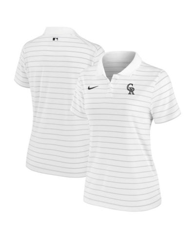 Женская поло Nike Women's White Colorado Rockies Authentic Collection Victory Performance
