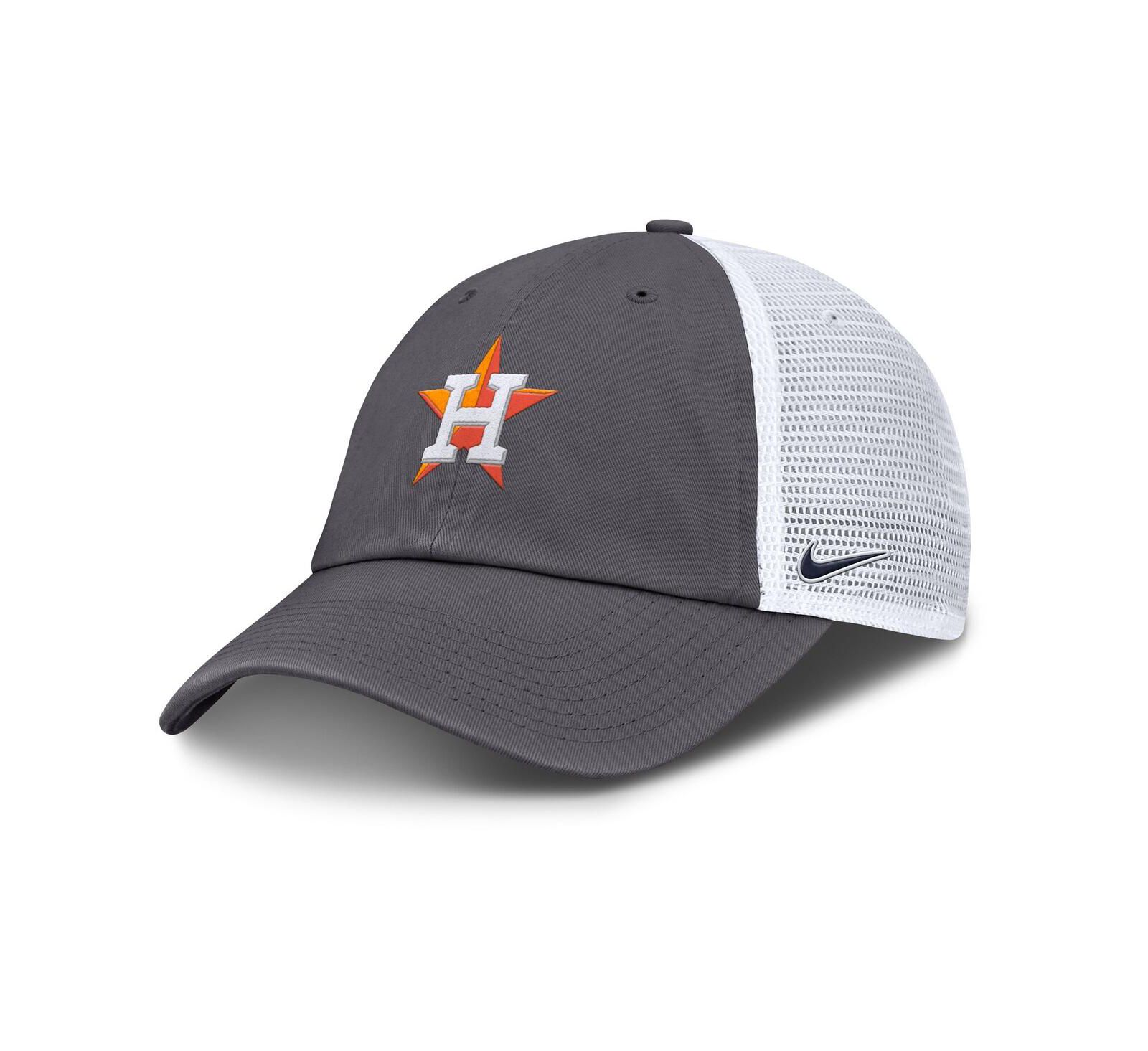 Мужская кепка Nike Gray Houston Astros Adjustable Trucker