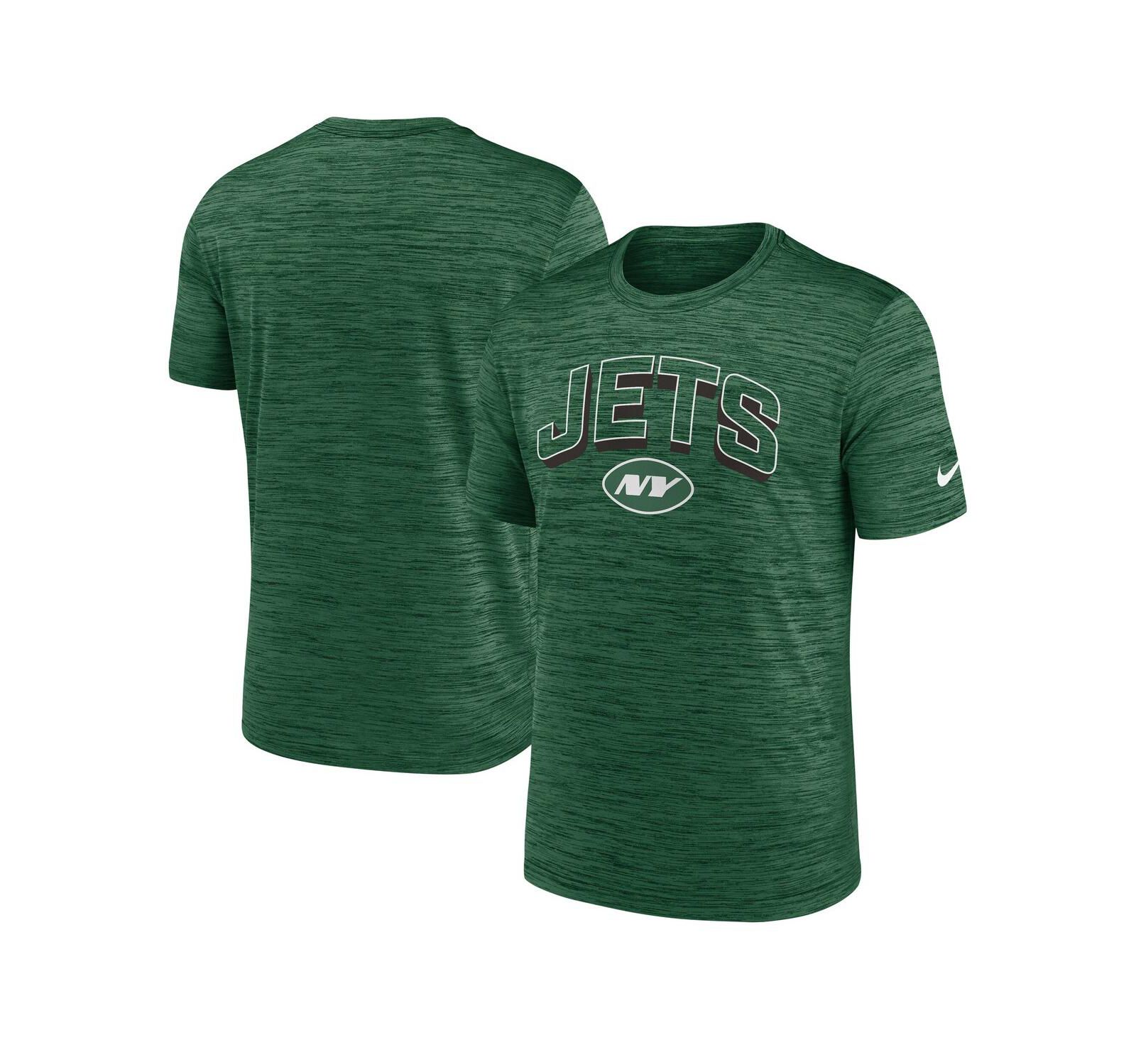 Nike Men's Green New York Jets Velocity Performance T-Shirt