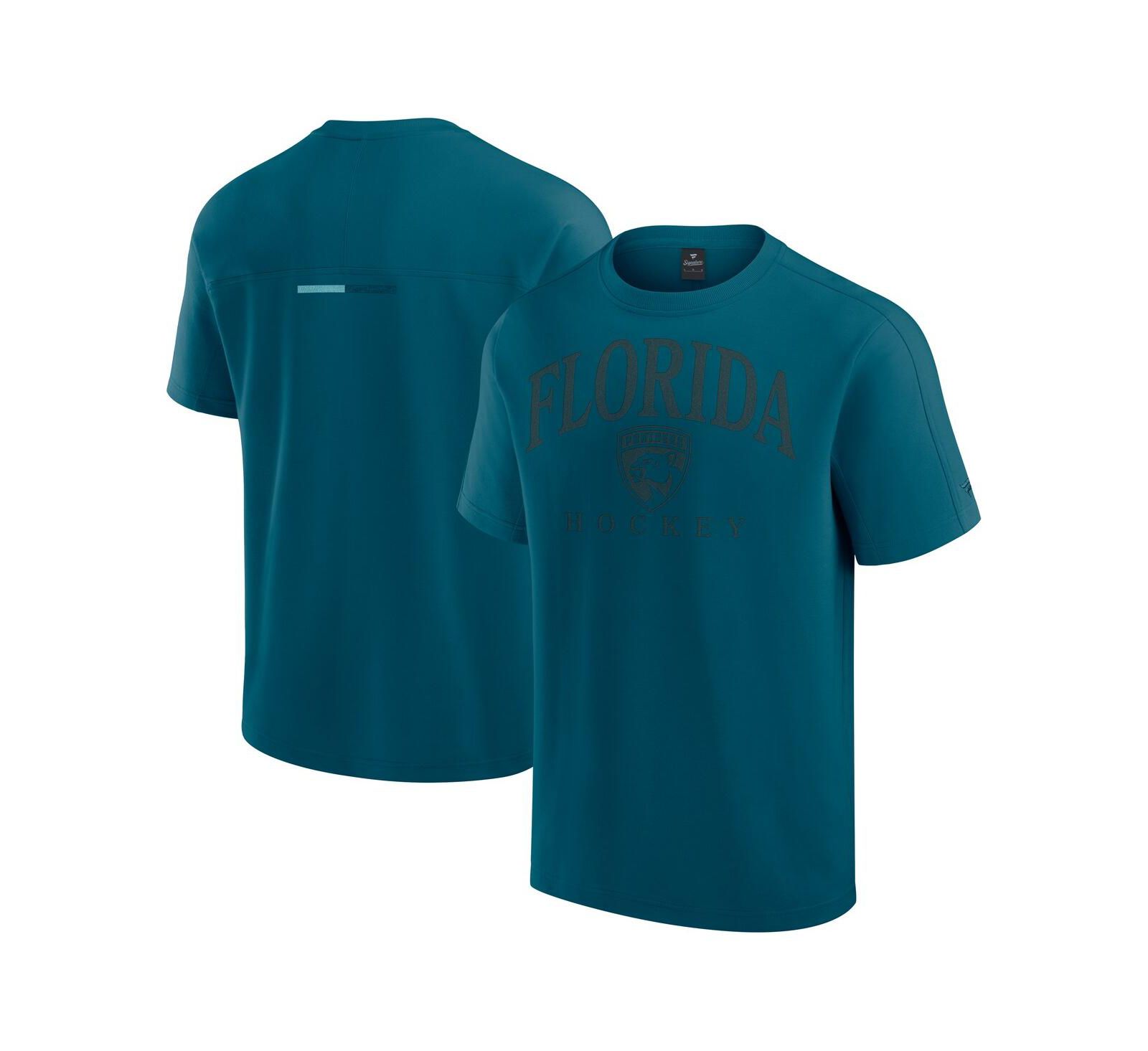 Мужская футболка Fanatics Blue Florida Panthers Elements Flex Tri-Blend