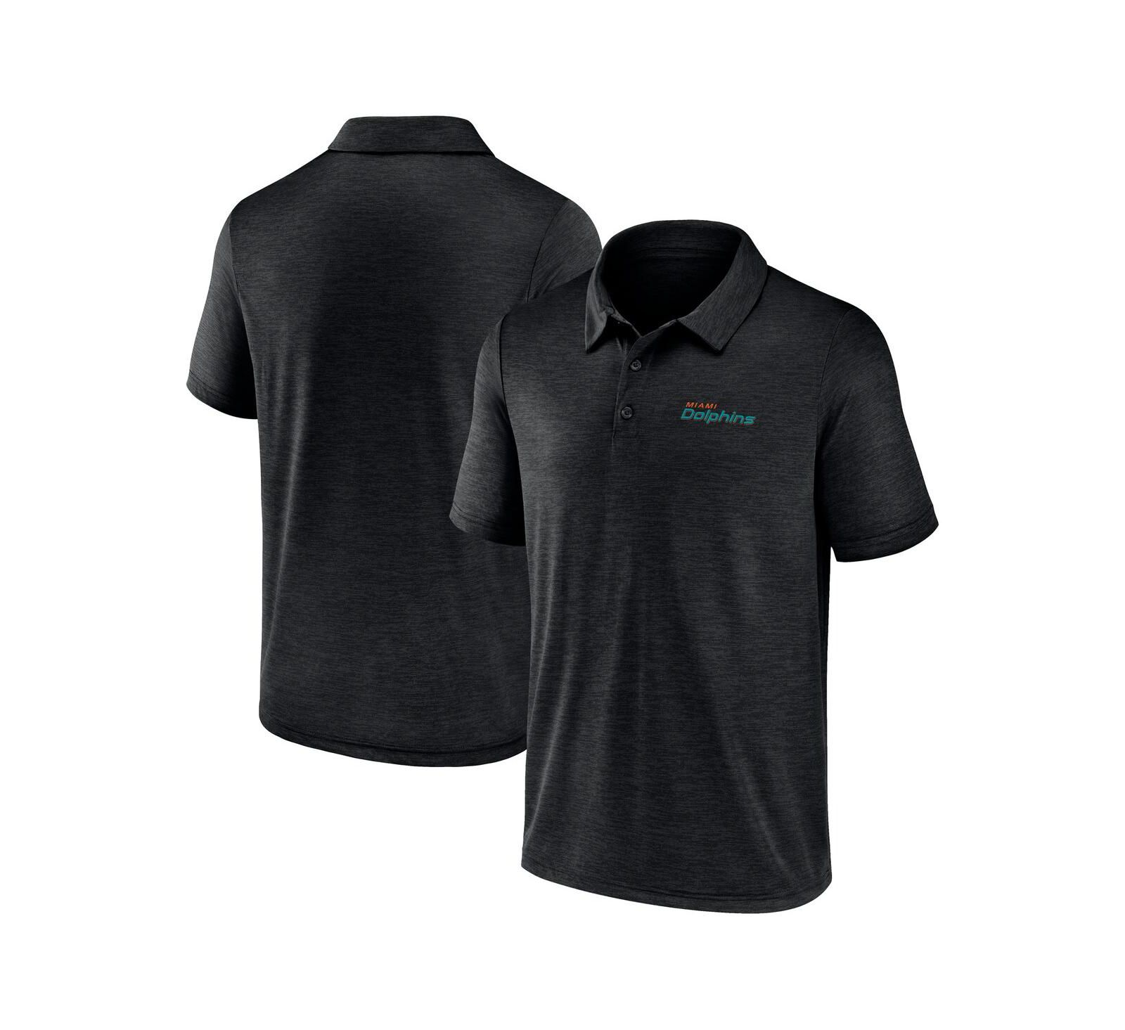 Мужская поло-рубашка Logo Athletic Miami Dolphins Unstoppable, черная