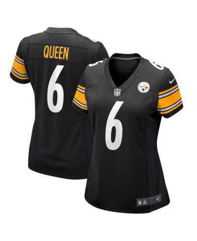 Женская джерси Nike Patrick Queen Black Pittsburgh Steelers Game Player
