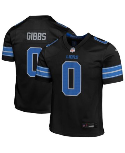Nike Big Boys and Girls Jahmyr Gibbs Black Detroit Lions Alternate Game Jersey