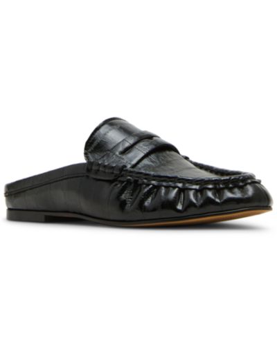 Steve Madden Women's Rafe Tailored Slip-On Mule Loafers
