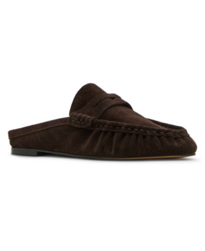 Chocolate Brown Suede