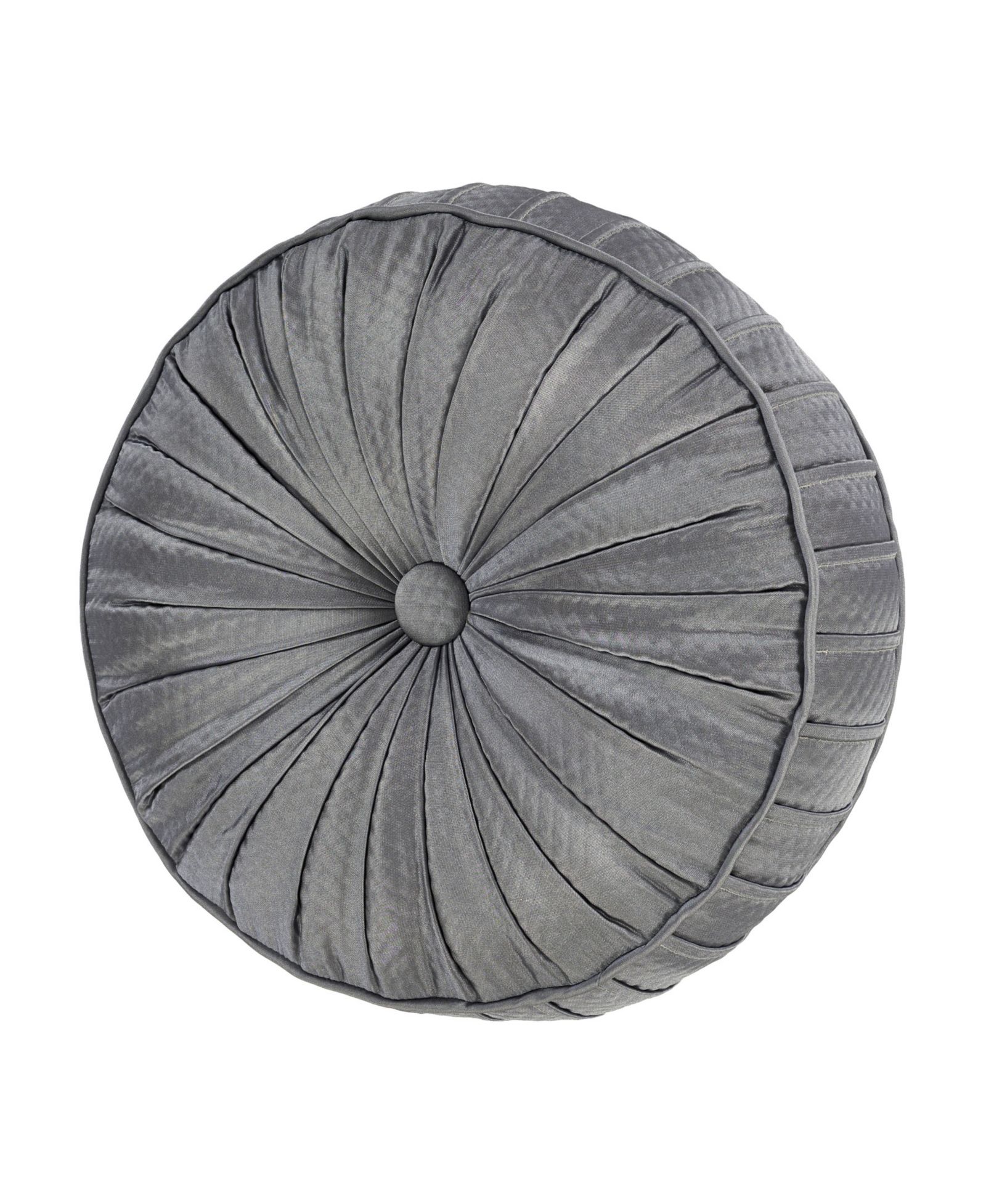 J Queen New York Excelsior Tufted Round Decorative Pillow, 15" Round