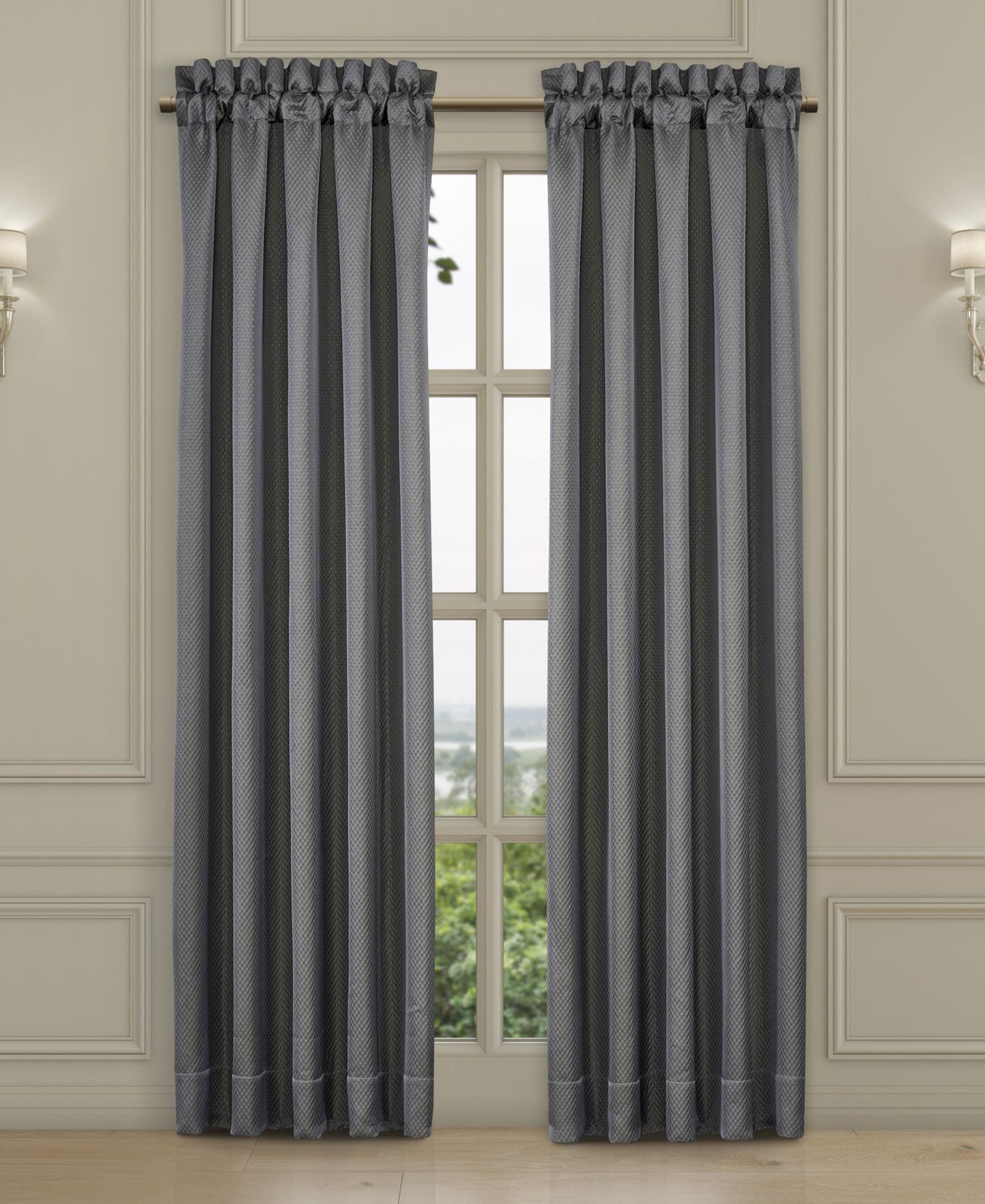 Шторы J Queen New York Excelsior Window Panel Pair, 50" x 95"