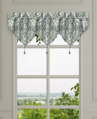 Занавеска J Queen New York Nico Window Ascot Valance, 40" x 21"
