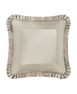 J Queen New York декоративная квадратная подушка Brunello Flax, 20" x 20"