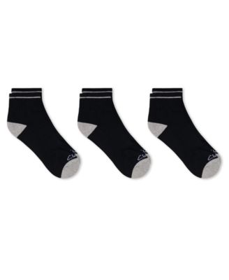 Clarks Men's Cushion Anklet Socks, 3-Pack