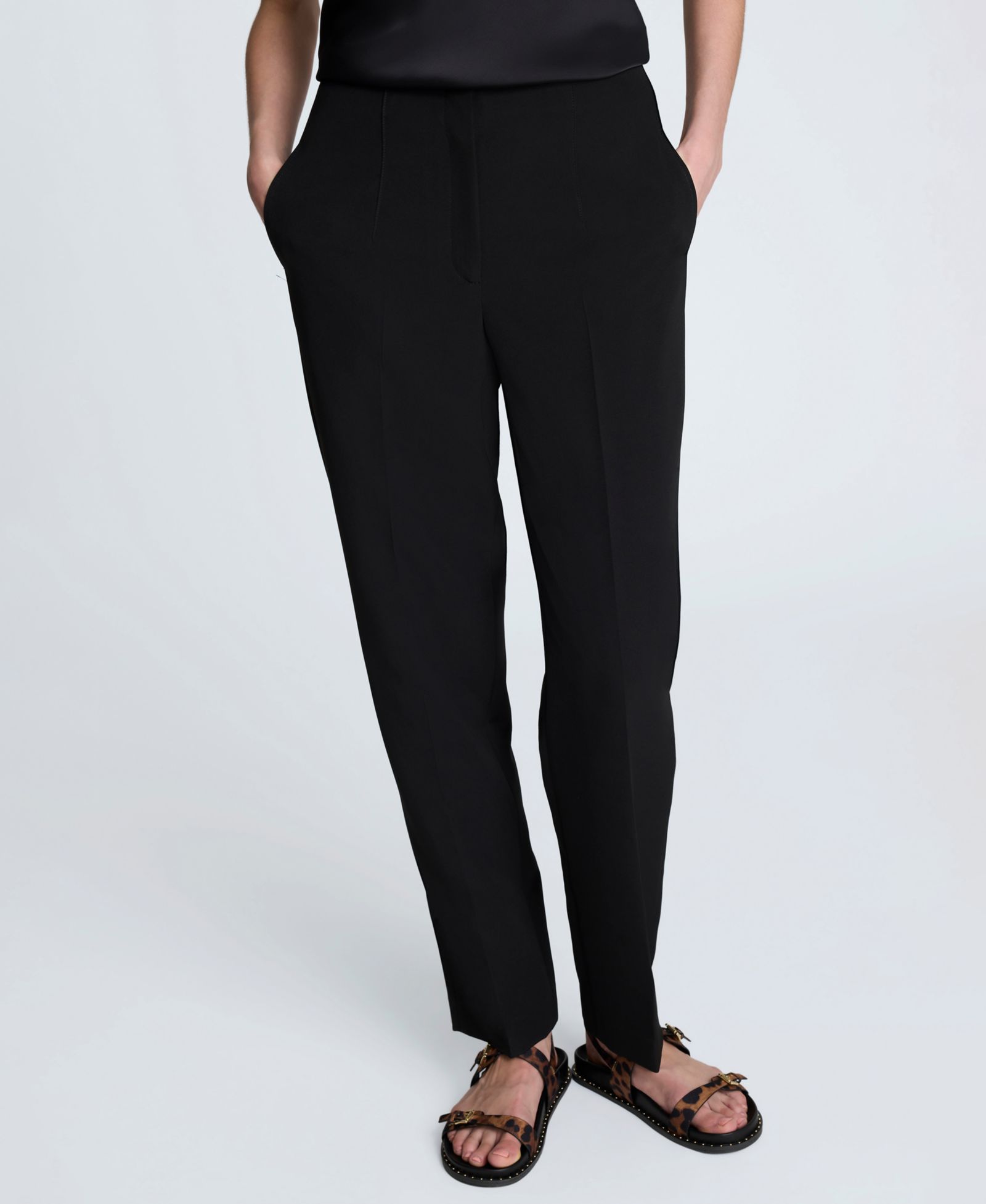 Женские брюки Kenneth Cole Luxe Twill Straight-Leg