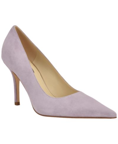 Pale Lilac Suede