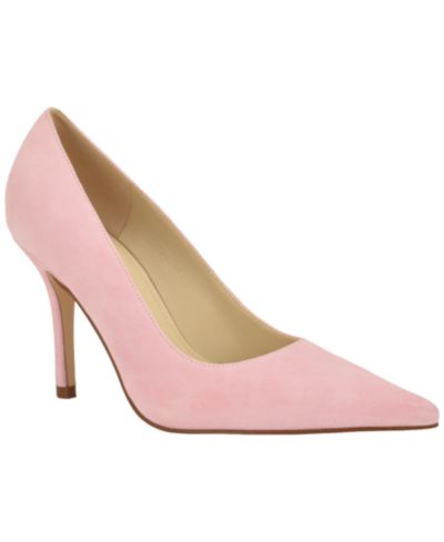 Kissy Pink Suede