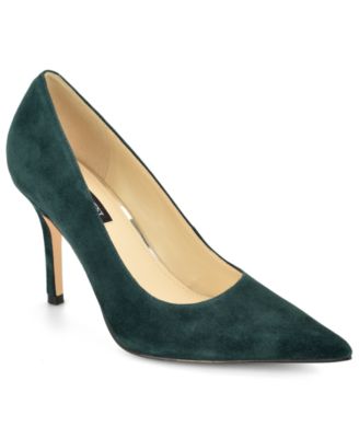 Dark Green Suede