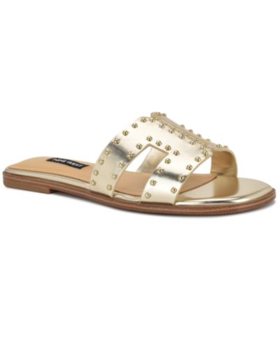 Женские сандалии-шлепанцы Nine West Giny Cutout Flat