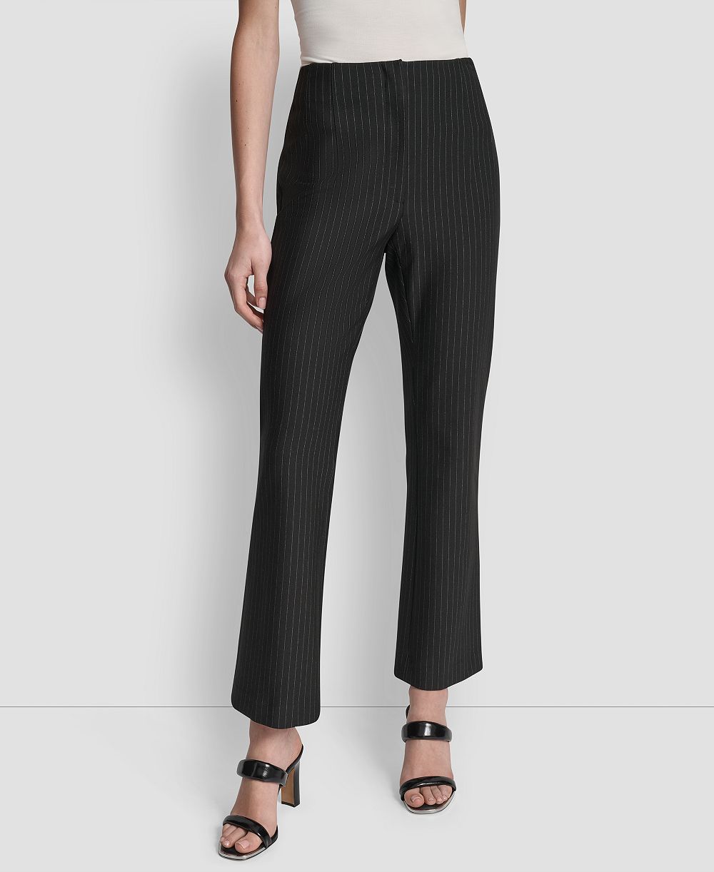 Женские брюки DKNY Mid-Rise Pinstripe