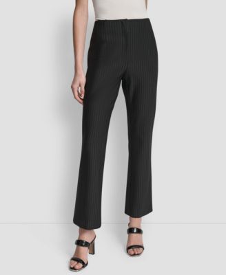 Женские брюки DKNY Mid-Rise Pinstripe
