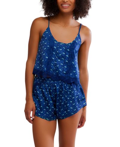 Free People Женский комплект из топа и шорт Midnight Muse