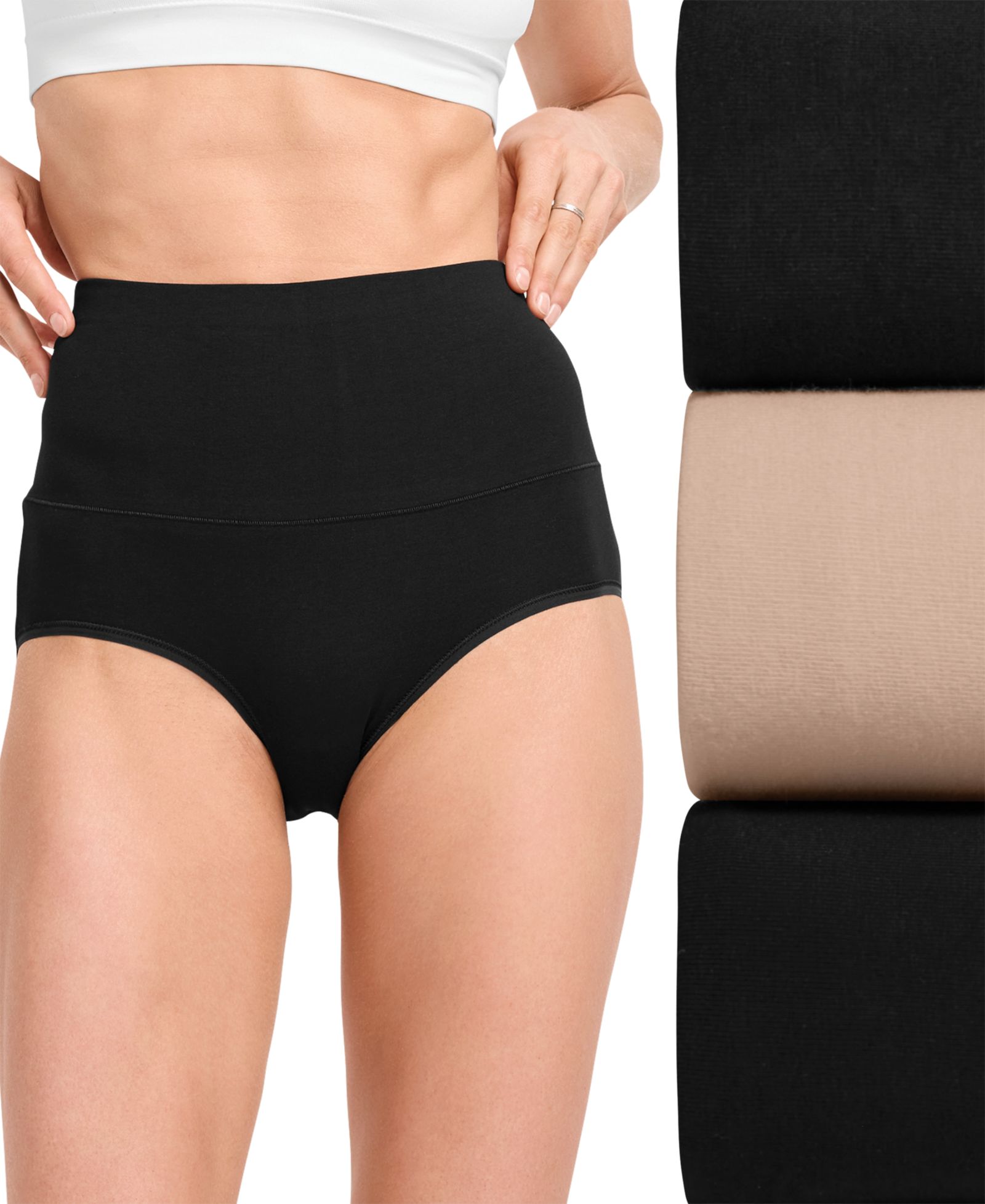 Женские трусики Jockey Skimmies® 360° Tummy Smoothing Cotton 4854